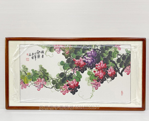 三尺整 葡萄画 硕果累累 餐厅挂画