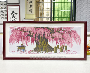 广州十字绣裱画框 